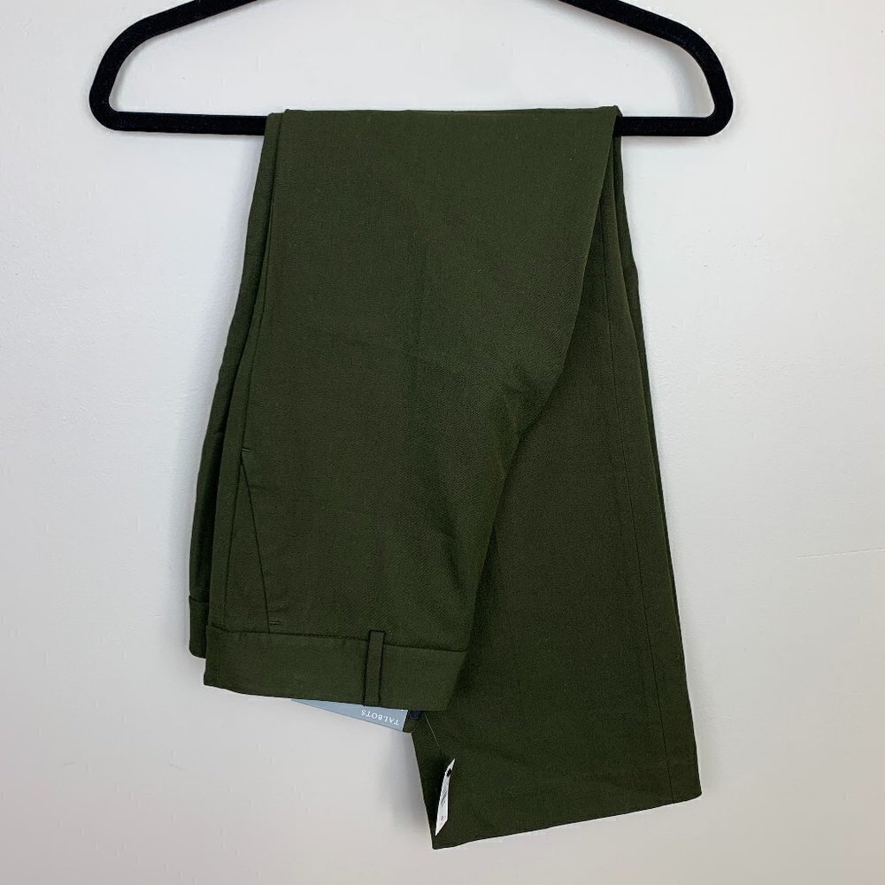 Talbots Newport Pant - Size 4P - Green - NEW - Picture 2 of 10